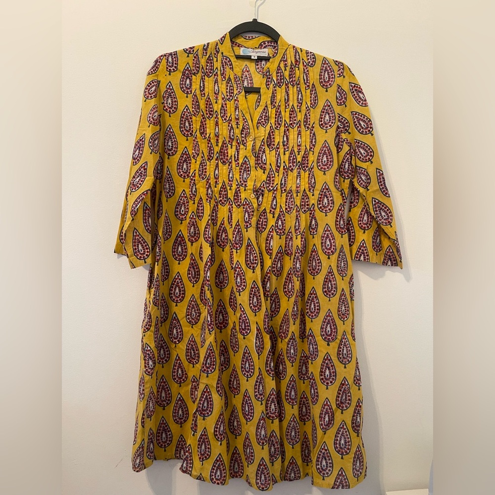 Yellow Short Dress